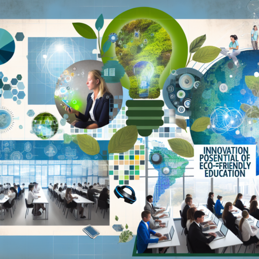 Transforming Education: Unleashing the Innovation Potential of Eco-Friendly Learning Workshops