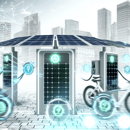 Revolutionizing Urban Mobility: The Rise of Solar-Powered Electric Bike Charging Stations