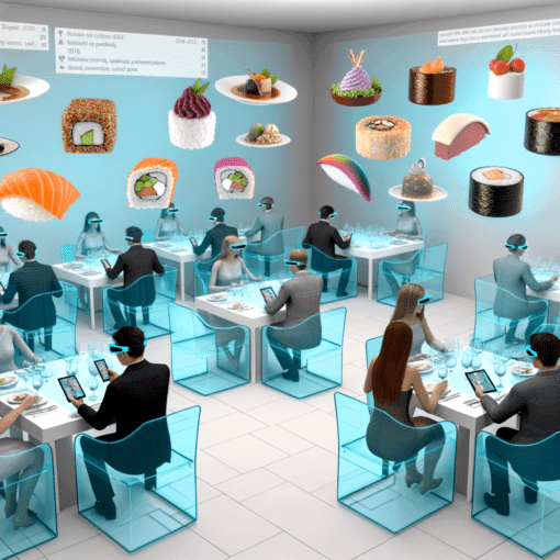 Revolutionizing Dining: How AR Food Menus with 3D Imagery and Nutritional Insights Are Transforming the Restaurant Industry