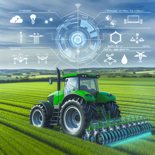 Revolutionizing Agriculture: The Rise of Smart Tractors with IoT Control