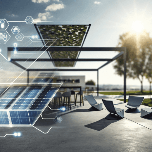 Harnessing Solar Energy: A Revolutionary Frontier in Outdoor Furniture Innovation